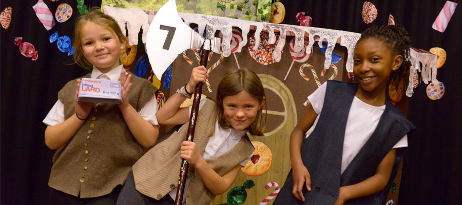 Year 4 Students in a Musical