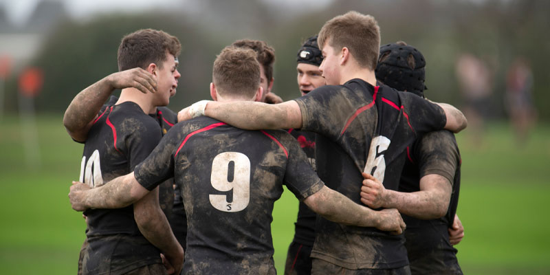 Pupils in the Rugby Team