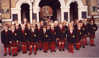 The First Girls in Pre-Prep, 1990
